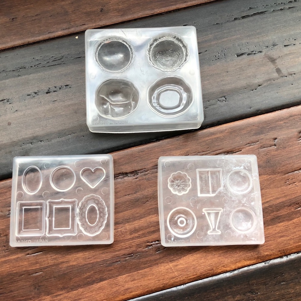 Set of Soft Clay Molds